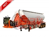 3-Axle Flour Semitrailer Tank